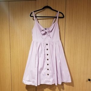 Lilac Front Tie Torrid Dress